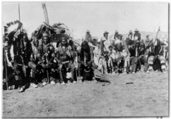 Crow Wardancers in Line